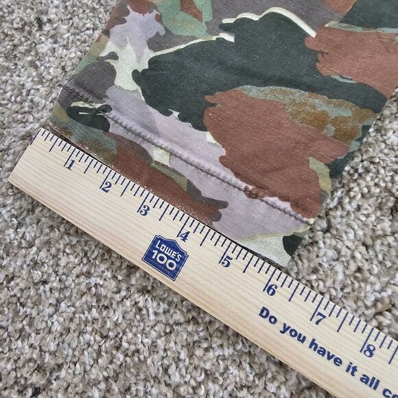 Anthropologie Cargo Pants Womens 27 Camo Camouflage Cargo Pants Distressed Y2K - Picture 6 of 11